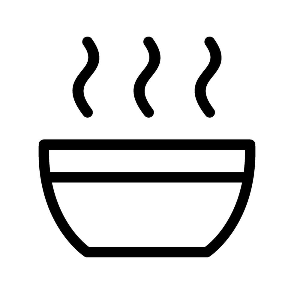 la minestra icona simbolo design illustrazione vettore