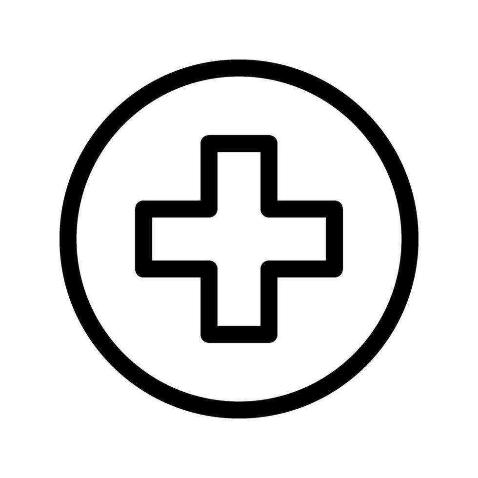 medico cartello icona simbolo design illustrazione vettore