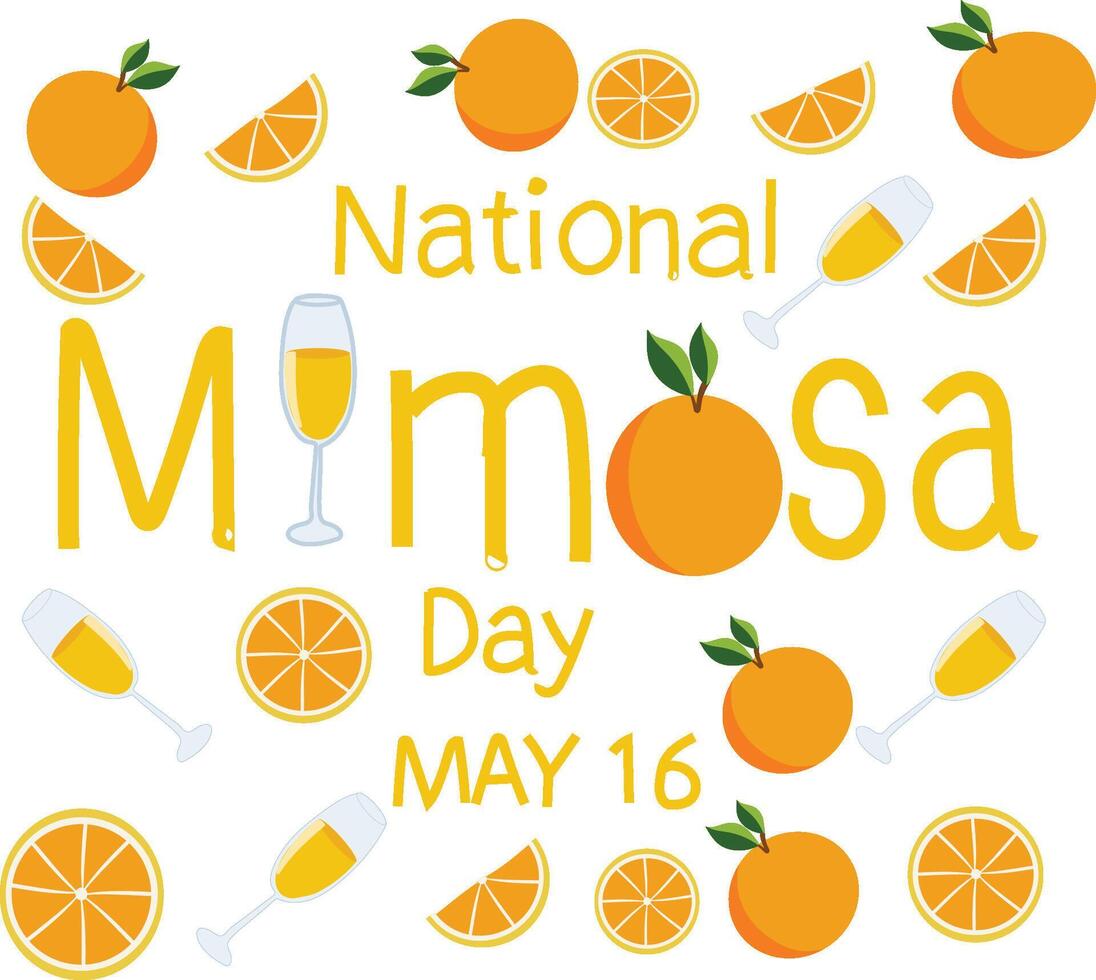 nazionale mimosa giorno vettore