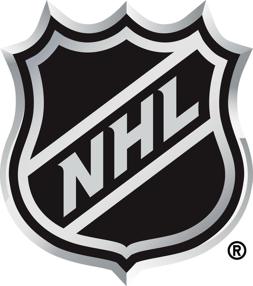 logo di il nazionale hockey lega vettore