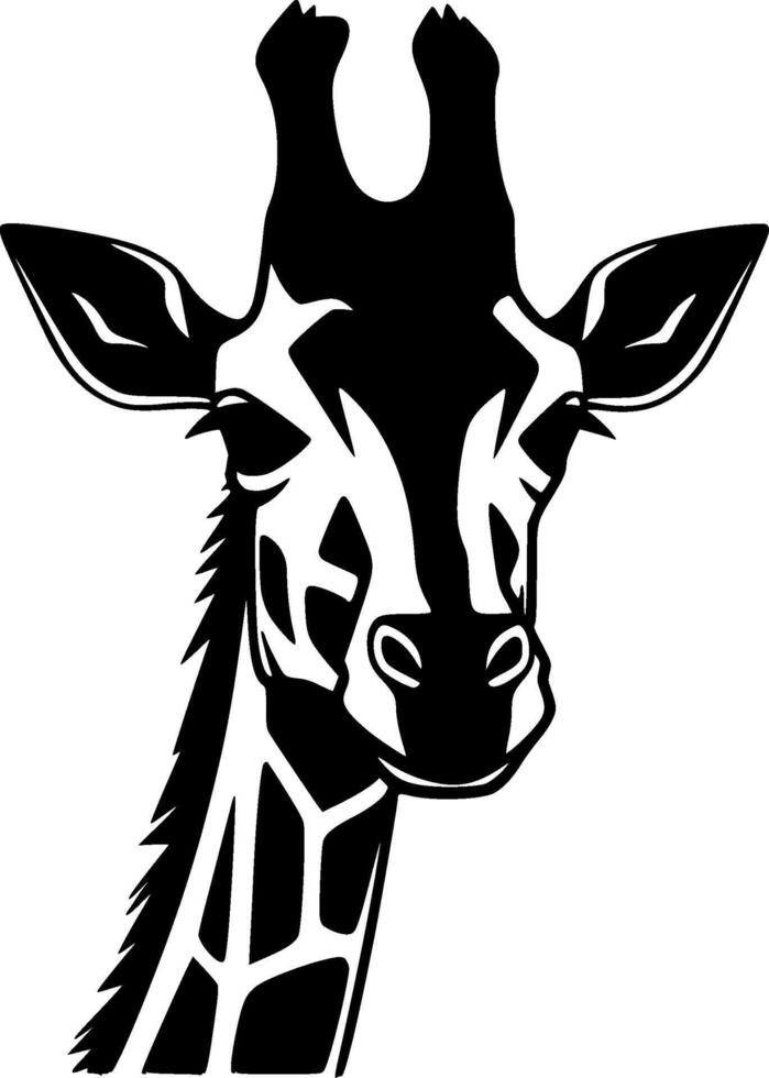 giraffa - alto qualità logo - illustrazione ideale per maglietta grafico vettore