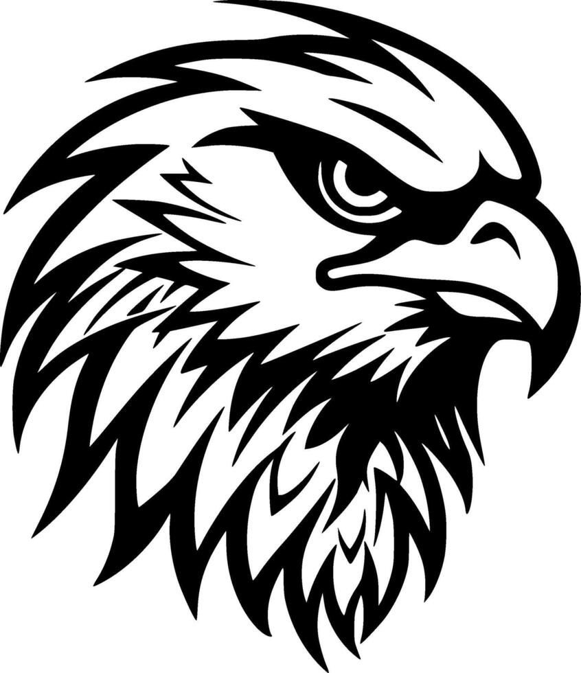 falco - alto qualità logo - illustrazione ideale per maglietta grafico vettore