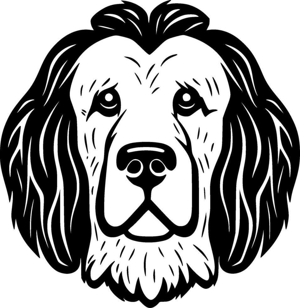barboncino cane, minimalista e semplice silhouette - illustrazione vettore
