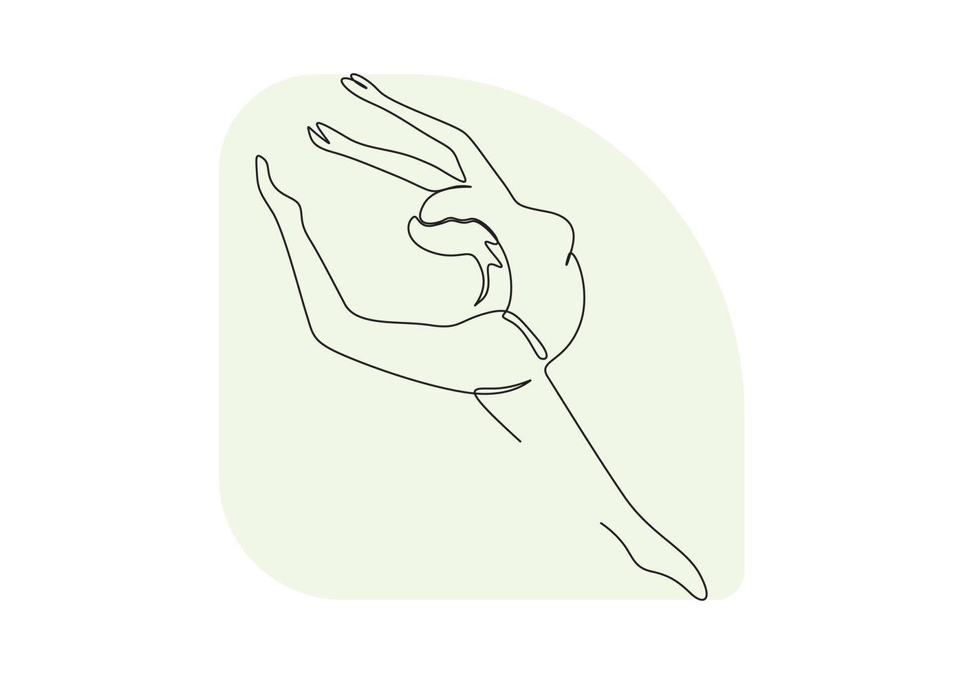 continuo singolo linea disegno di donna bellezza balletto ballerino nel eleganza movimento professionista illustrazione vettore