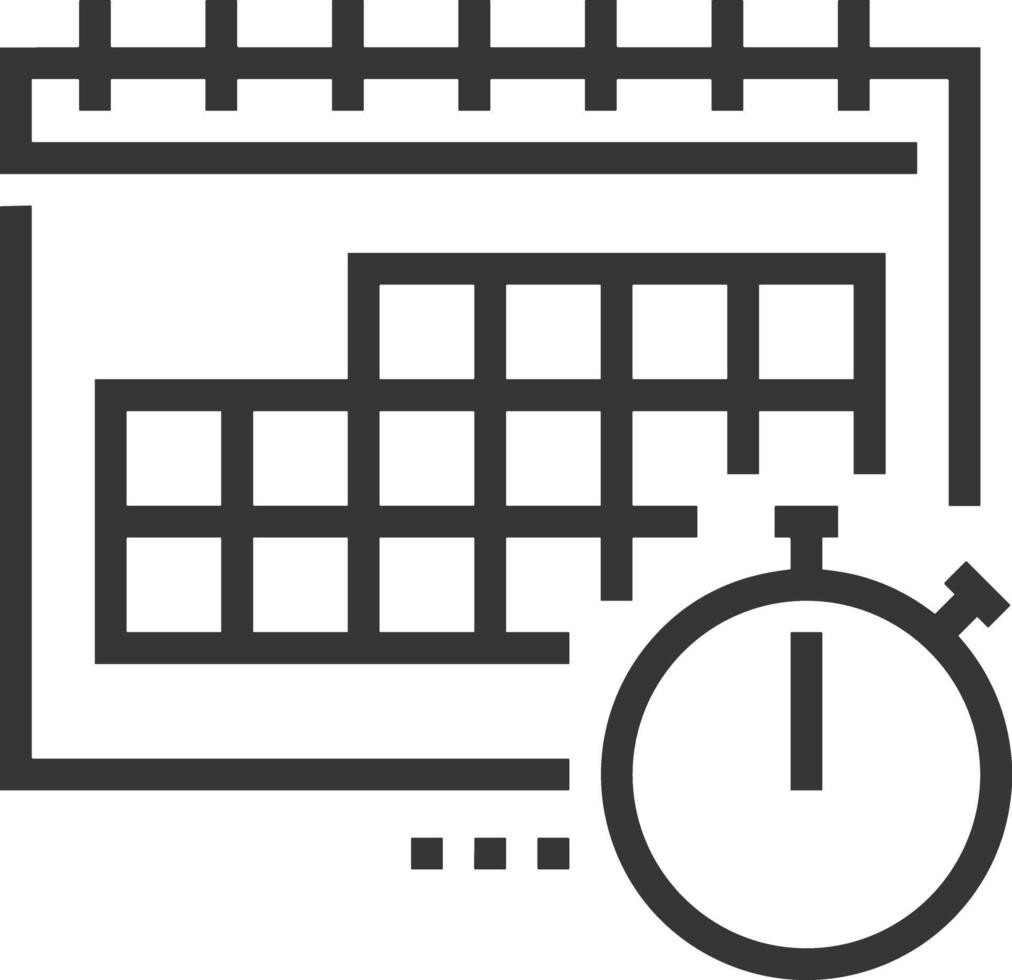 calendario icona simbolo Immagine per programma o appuntamento vettore