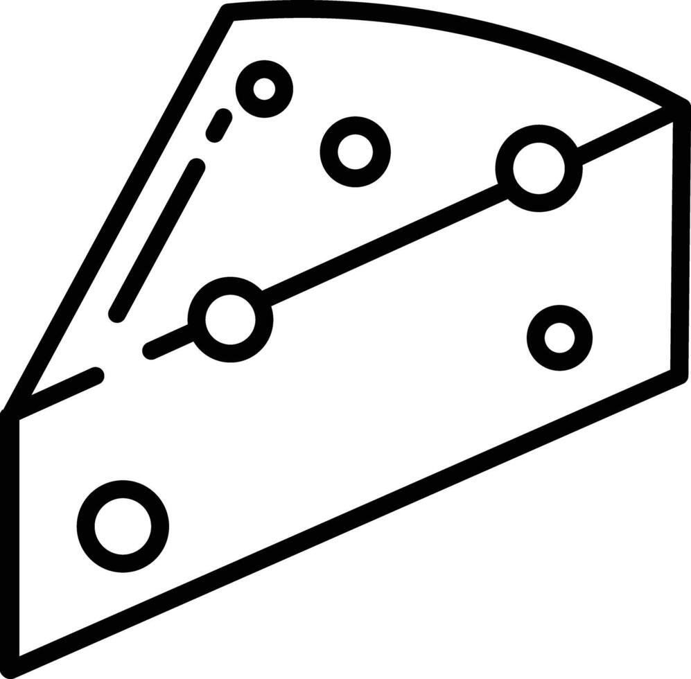 formaggio schema illustrazione vettore