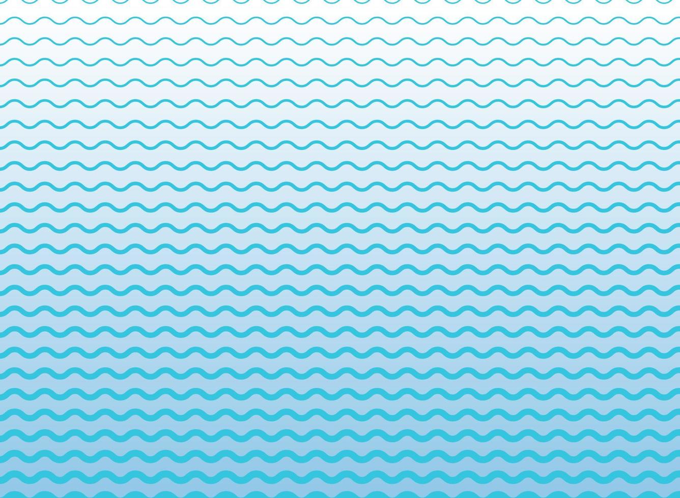onde astratte di linee blu, motivo a strisce ondulate, superficie ruvida vettore