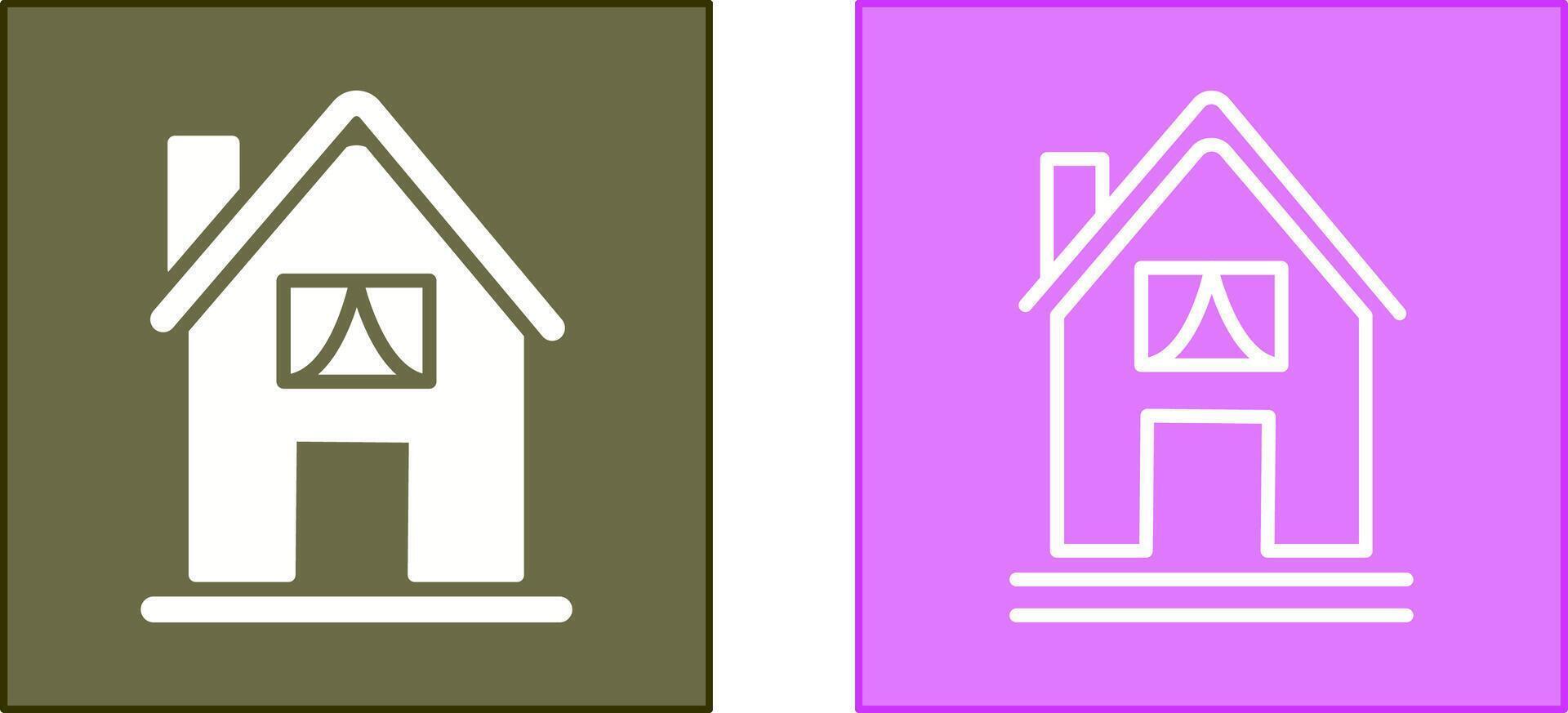 design dell'icona della casa vettore