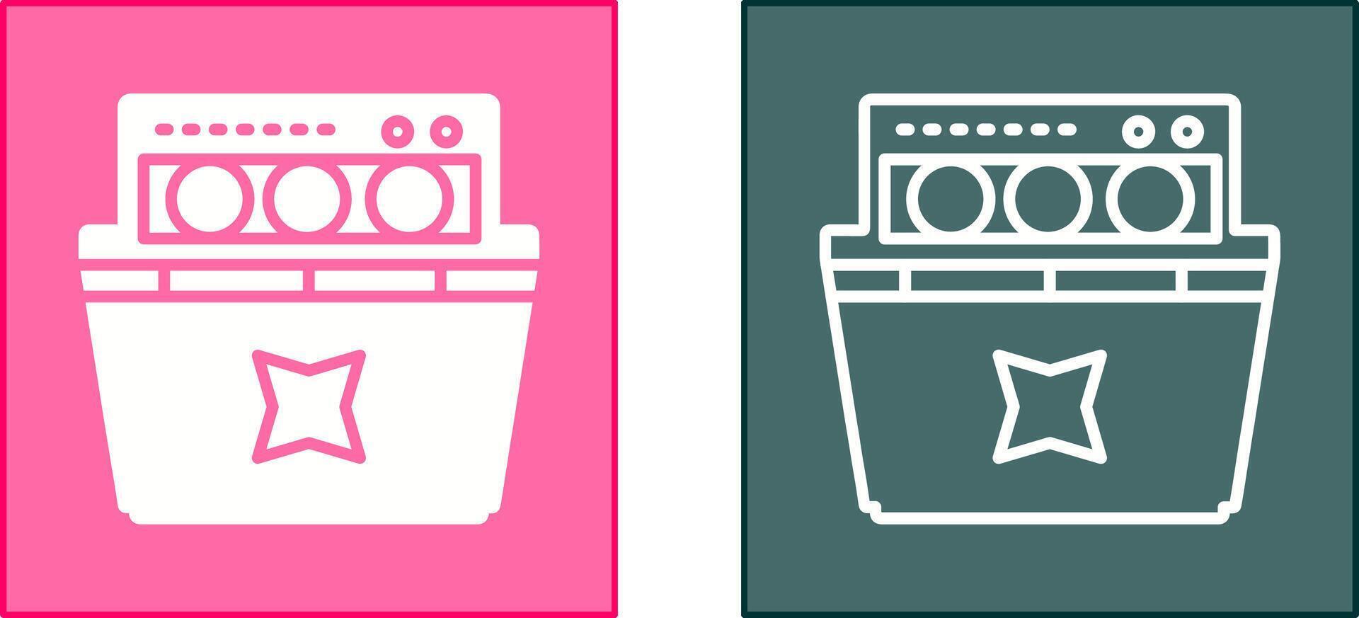 lavastoviglie icona design vettore