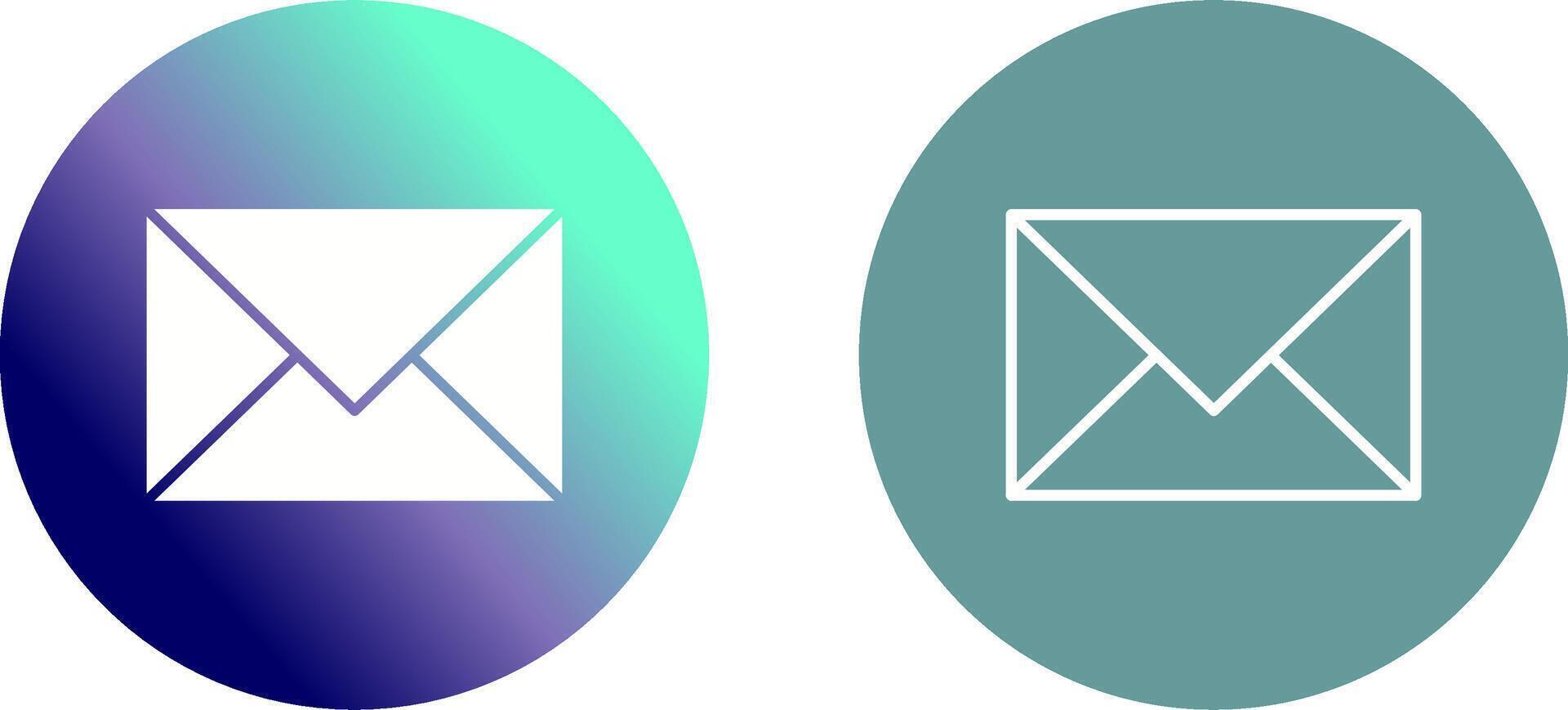 e-mail icona design vettore