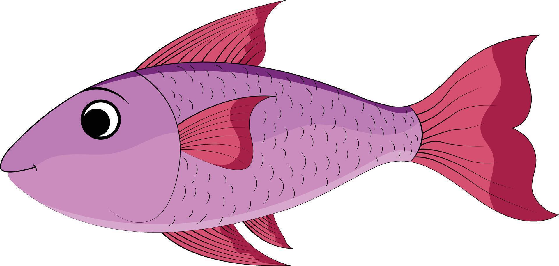 pesce arte e illustrazione vettore