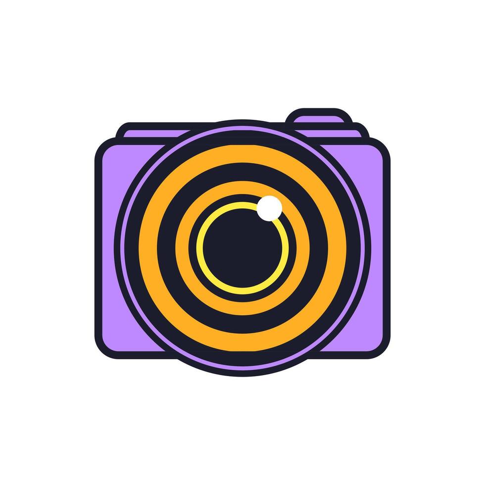 telecamera icona simbolo clipart illustrazione vettore