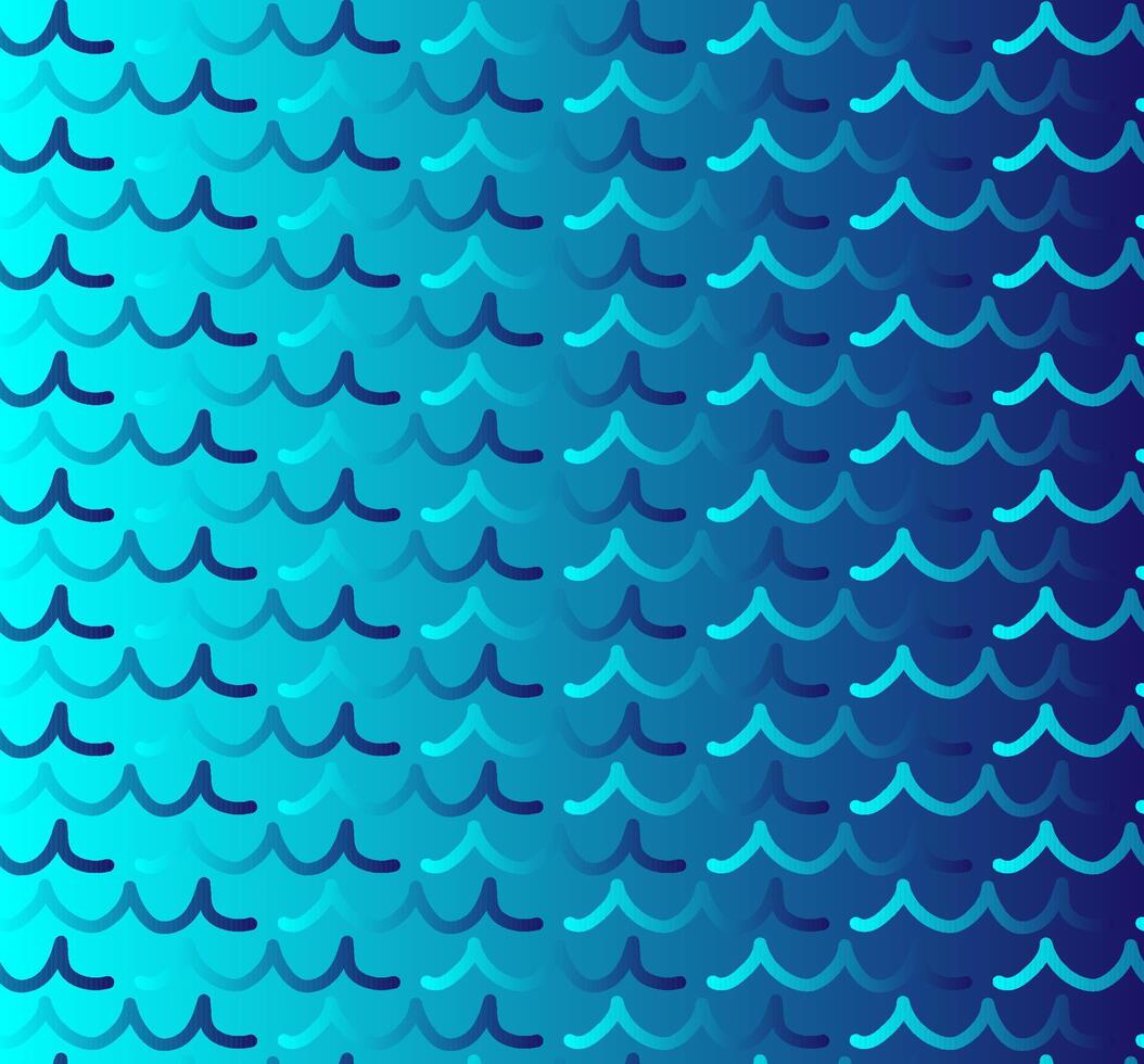 astratto pendenza sfondo nel il modulo di blu onde vettore