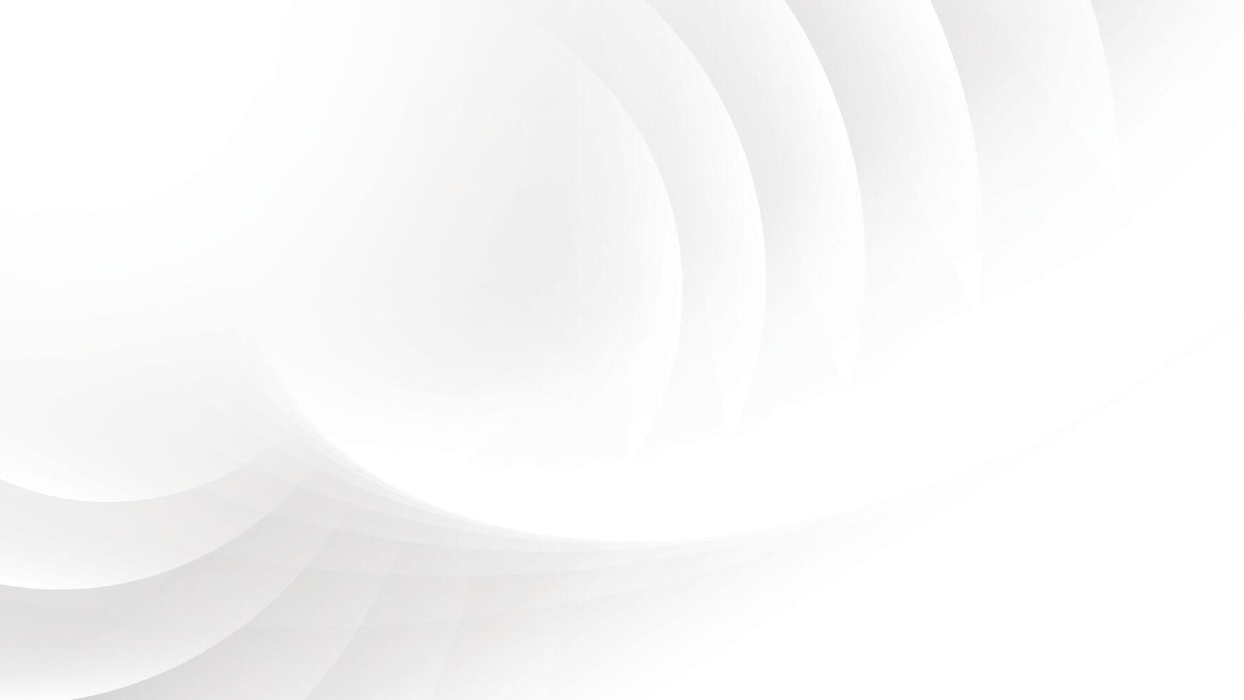 astratto bianca e grigio colore, moderno design strisce sfondo con geometrico il giro forma. illustrazione. vettore