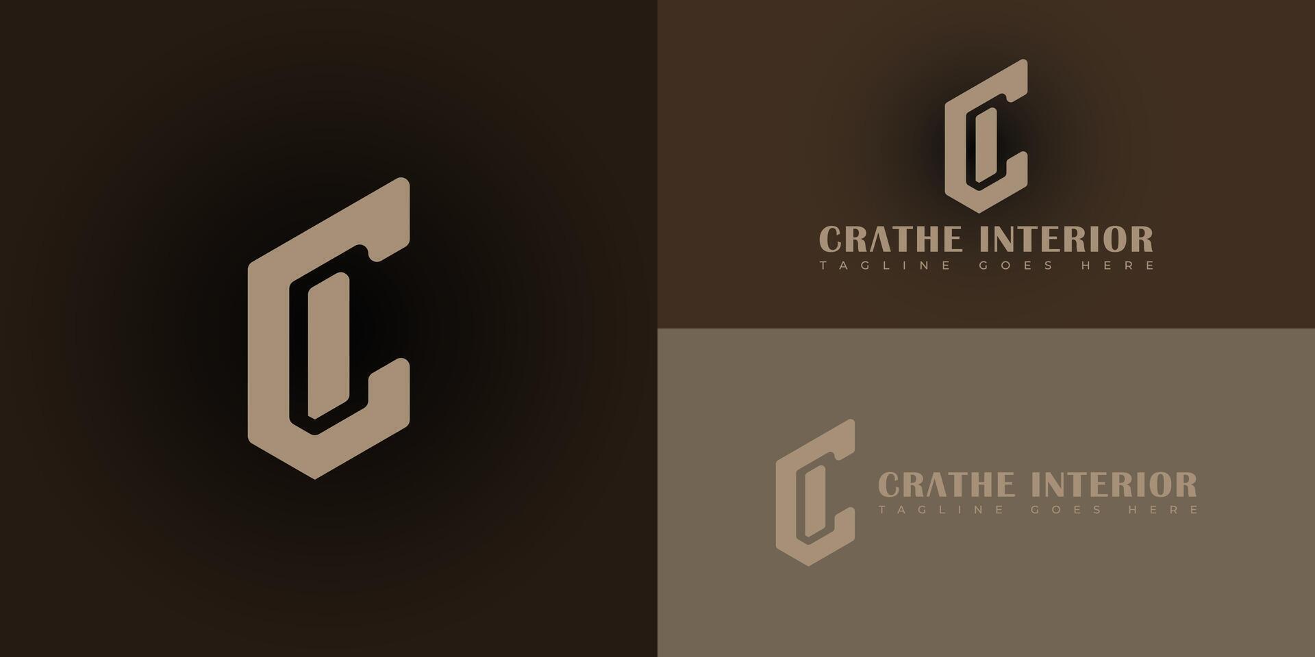 astratto iniziale esagono lettera ci o circuito integrato logo nel morbido oro colori isolato su multiplo sfondo colori. il logo è adatto per interno design servizio logo icone per design ispirazione modelli. vettore