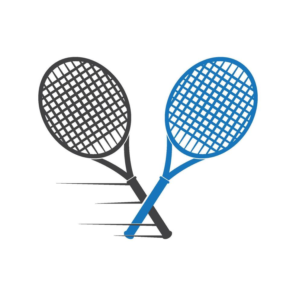 tennis logo design modello vettore