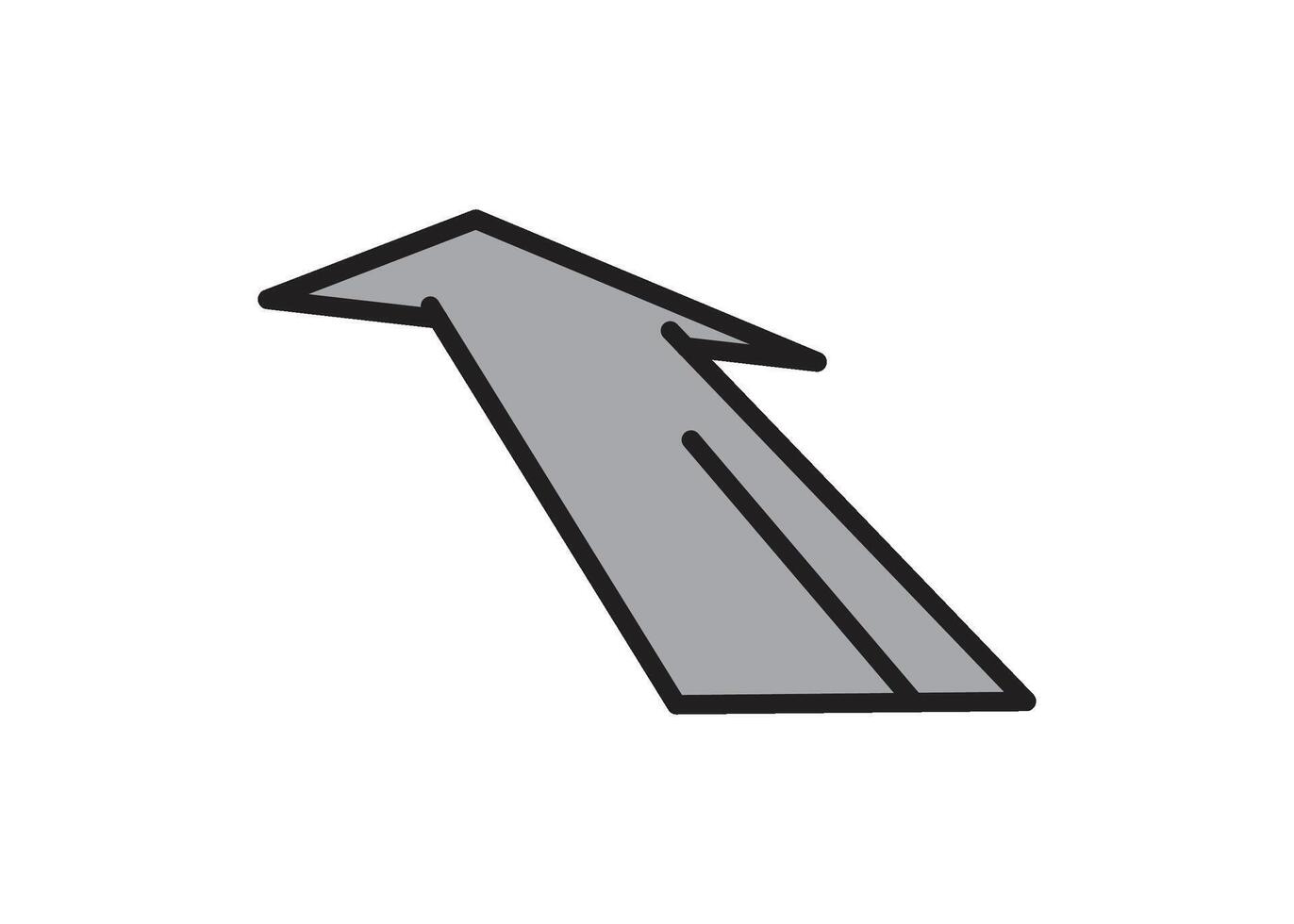 freccia icona design modello isolato illustrazione vettore