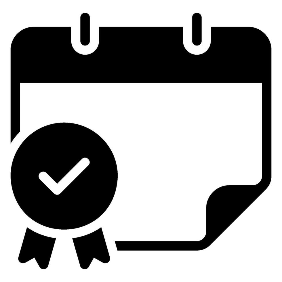 icona del glifo distintivo vettore
