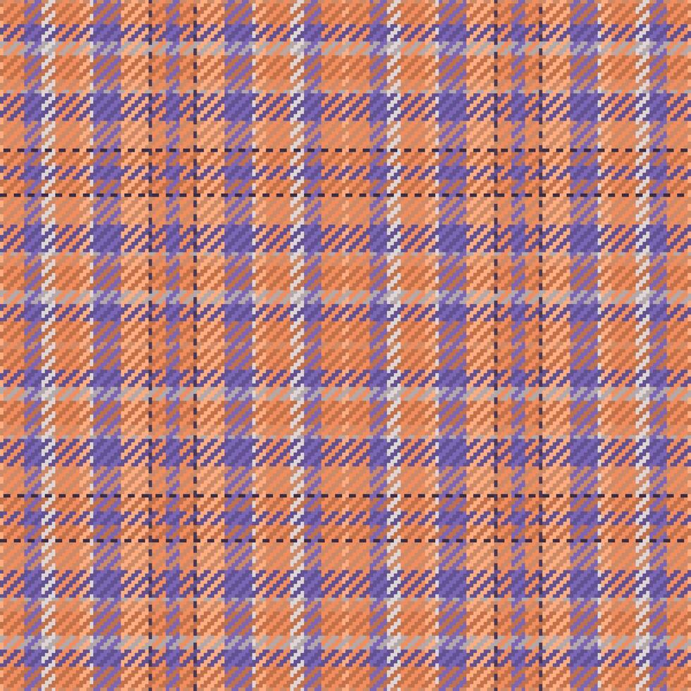 senza soluzione di continuità modello di Scozzese tartan plaid. ripetibile sfondo con dai un'occhiata tessuto struttura. fondale a strisce tessile Stampa. vettore