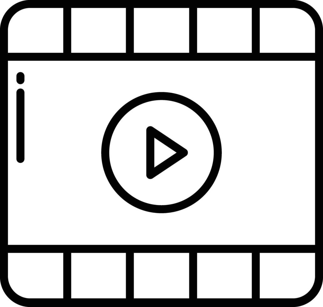 film schema illustrazione vettore