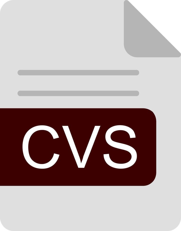 cv file formato piatto icona vettore