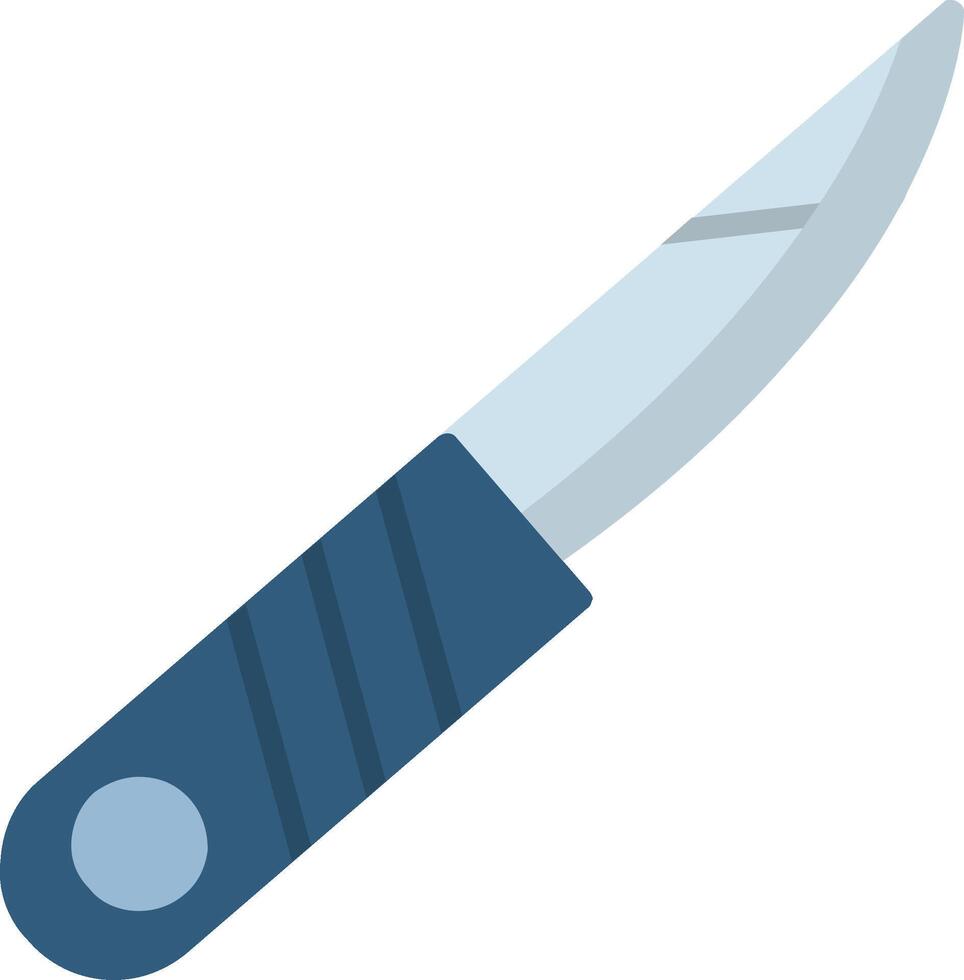 coltello piatto icona vettore