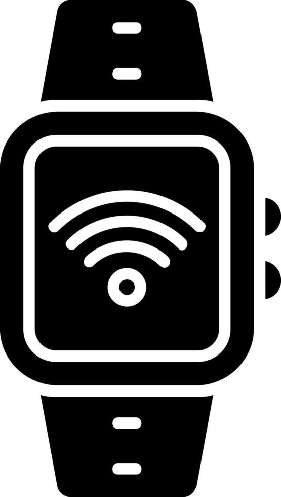 Wi-Fi glifo icona vettore