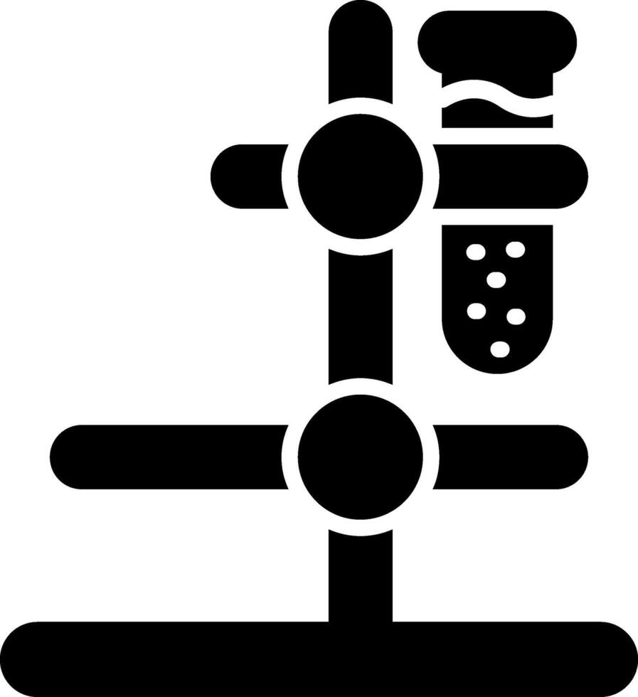 attrezzatura glifo icona vettore