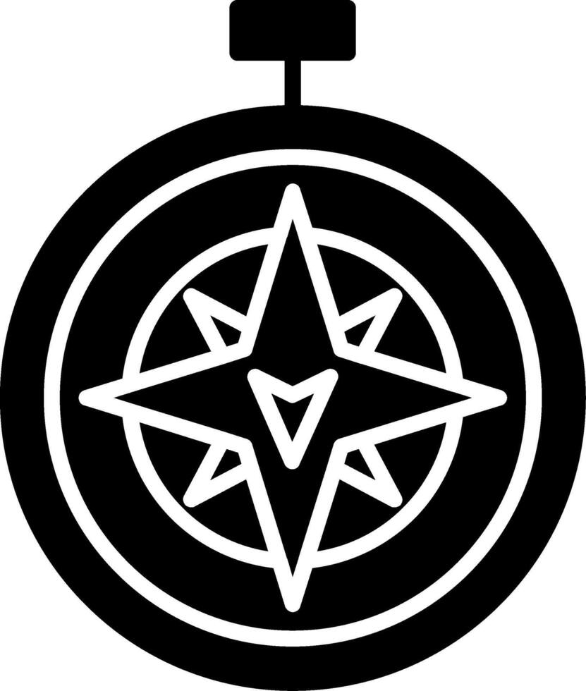 icona del glifo sud vettore