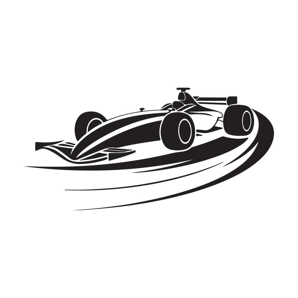 formula uno design arte, icone, e grafica vettore