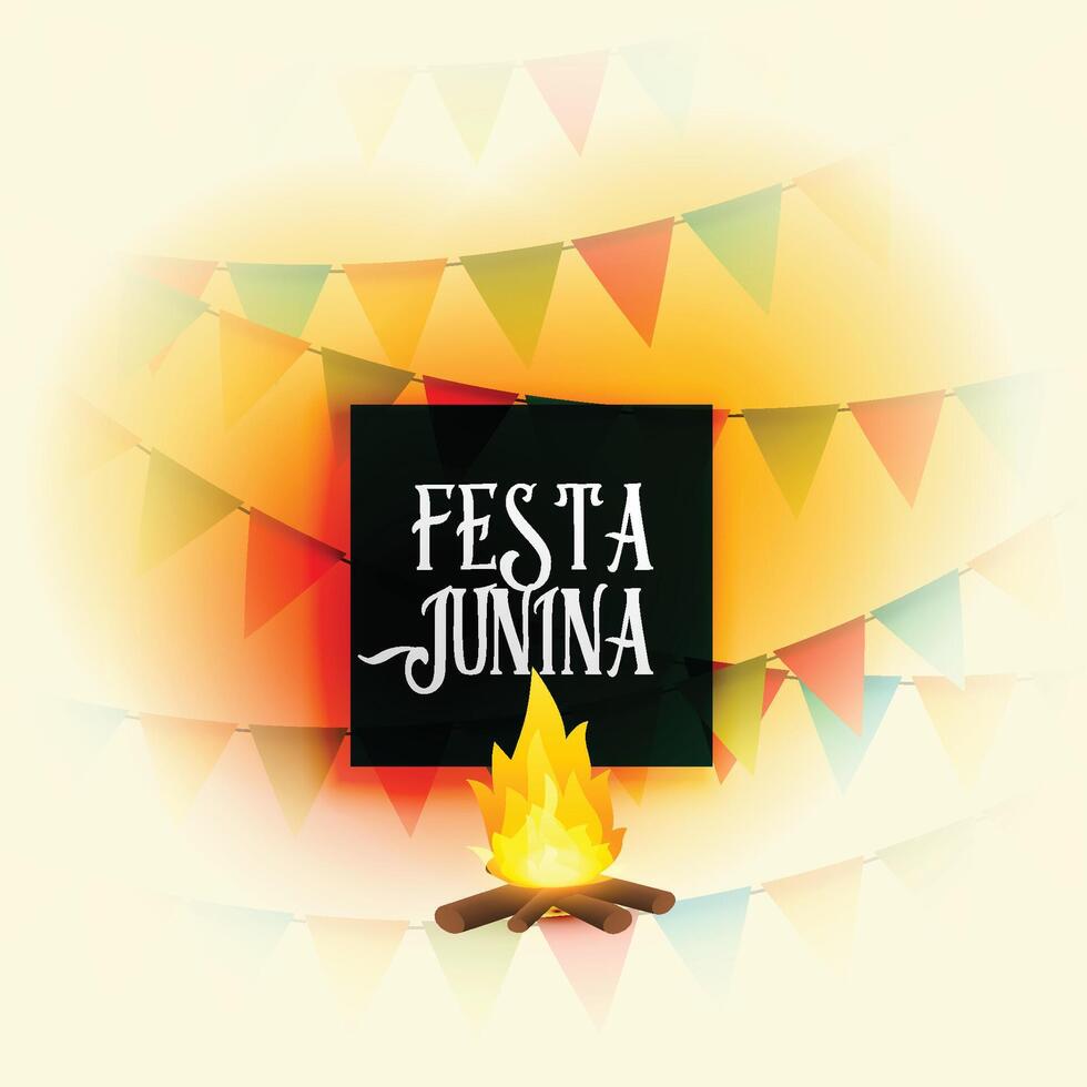 americano festa junina vacanza sfondo vettore