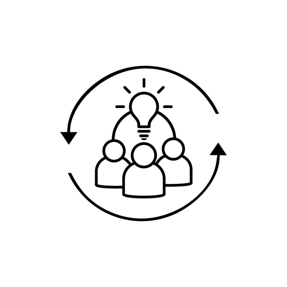 comunicazione icona. interazione illustrazione cartello. connessione simbolo. Chiacchierare logo. vettore