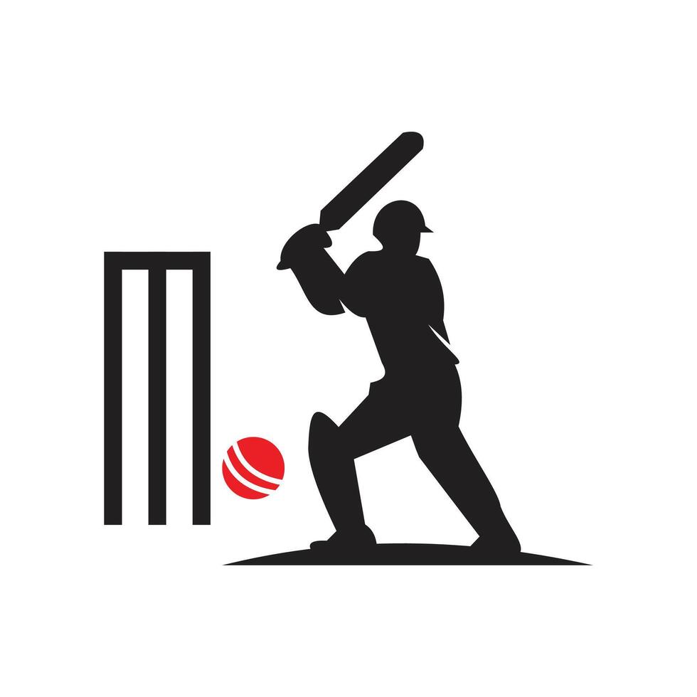 cricket logo disegno vettore