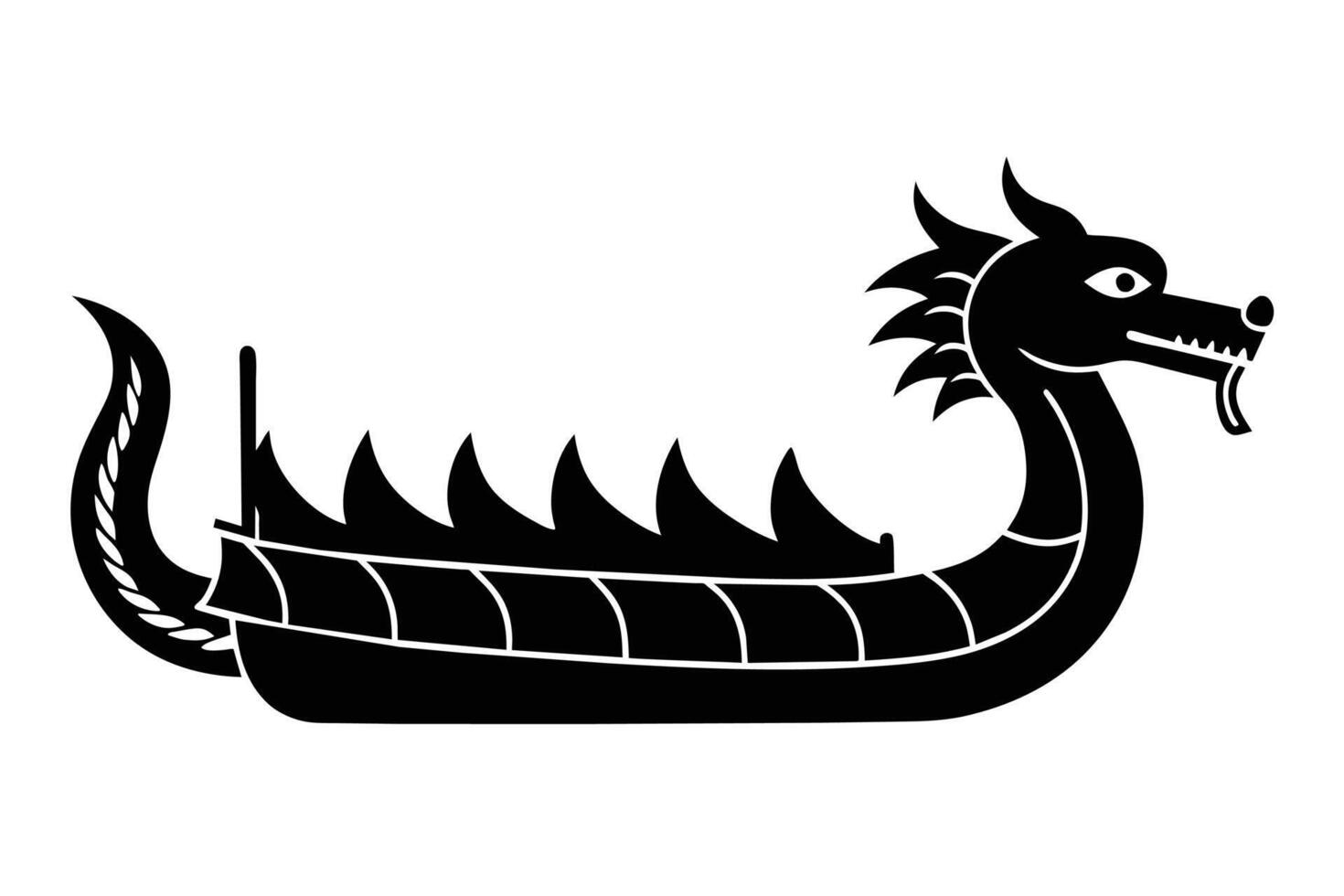 festival della barca del drago vettore