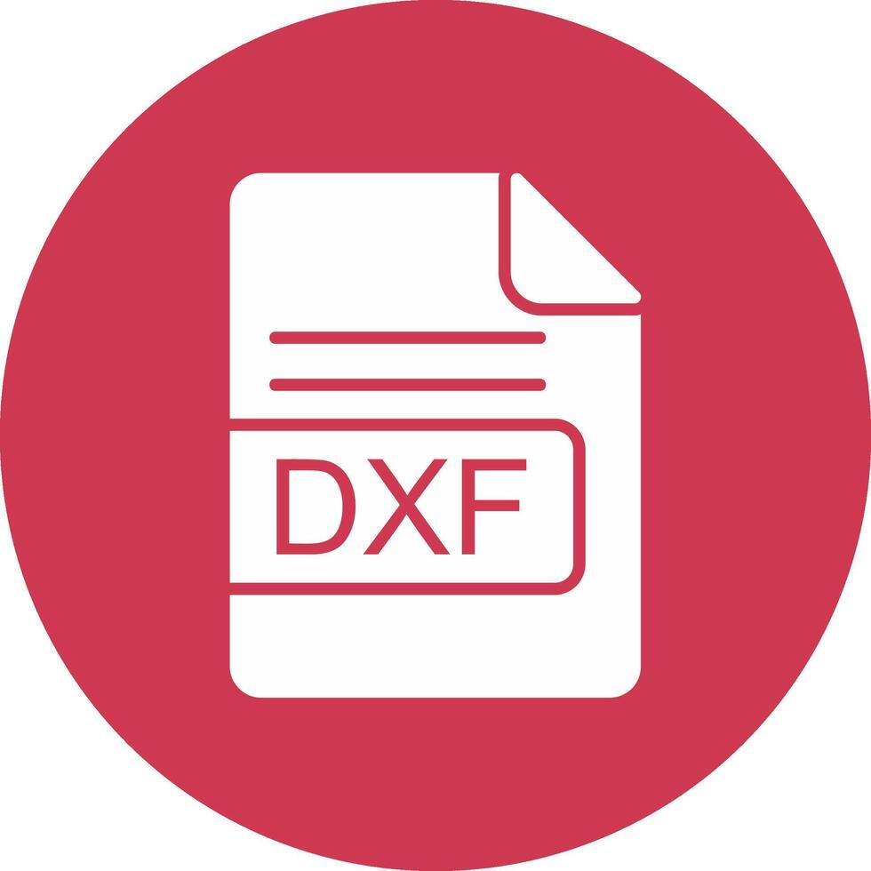 dxf file formato glifo Multi cerchio icona vettore