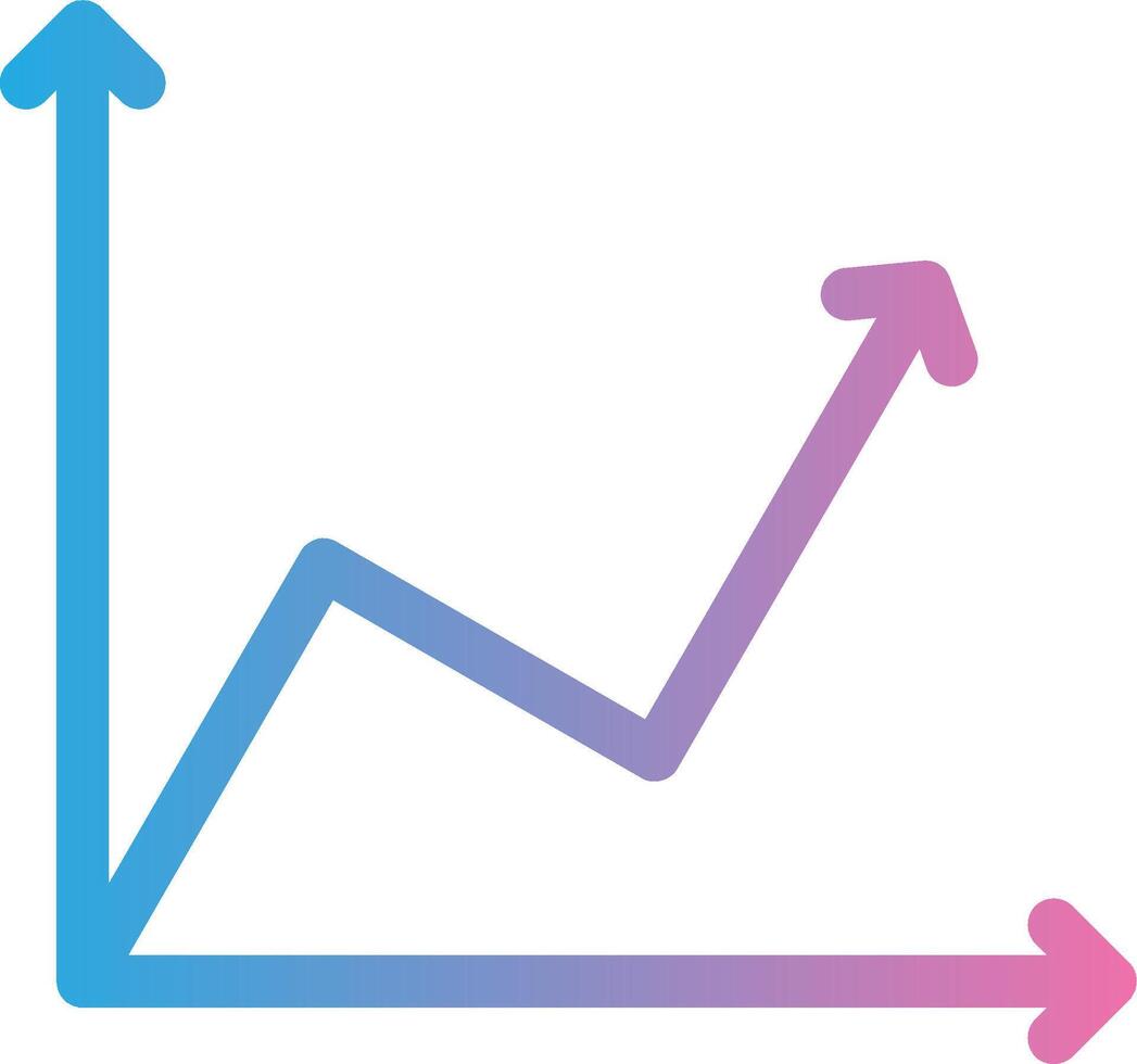 glifo pendenza Multi cerchio grafico glifo pendenza icona design vettore