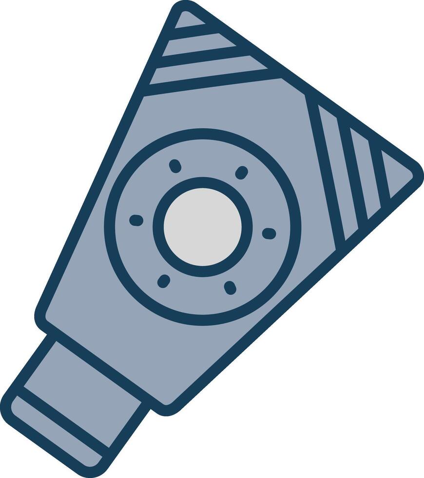 protezione solare linea pieno grigio icona vettore
