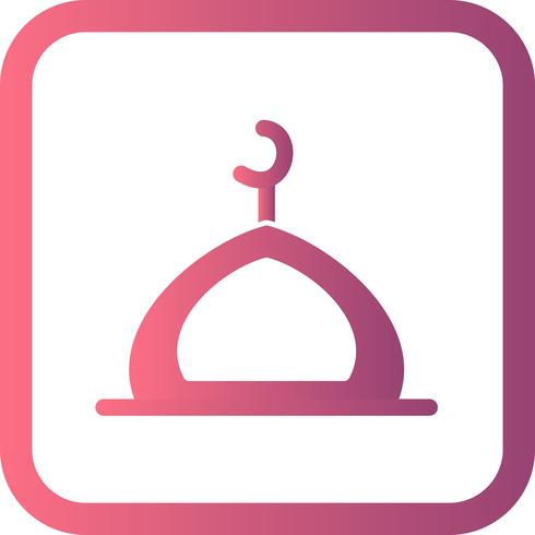 Icona della moschea vettoriale