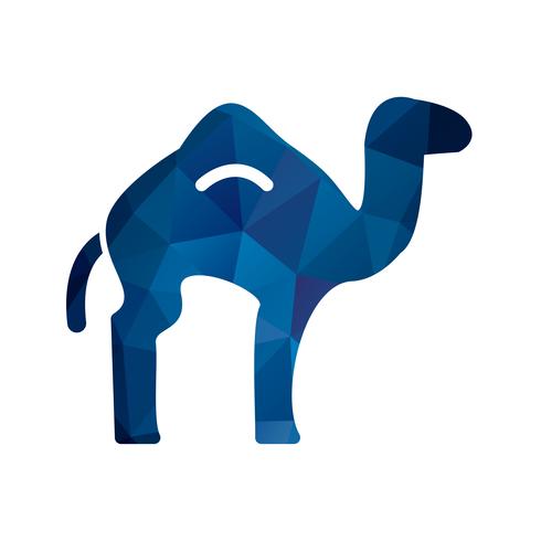 Icona del cammello vettoriale