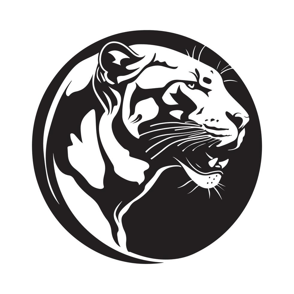 puma logo design illustrazione su bianca sfondo vettore