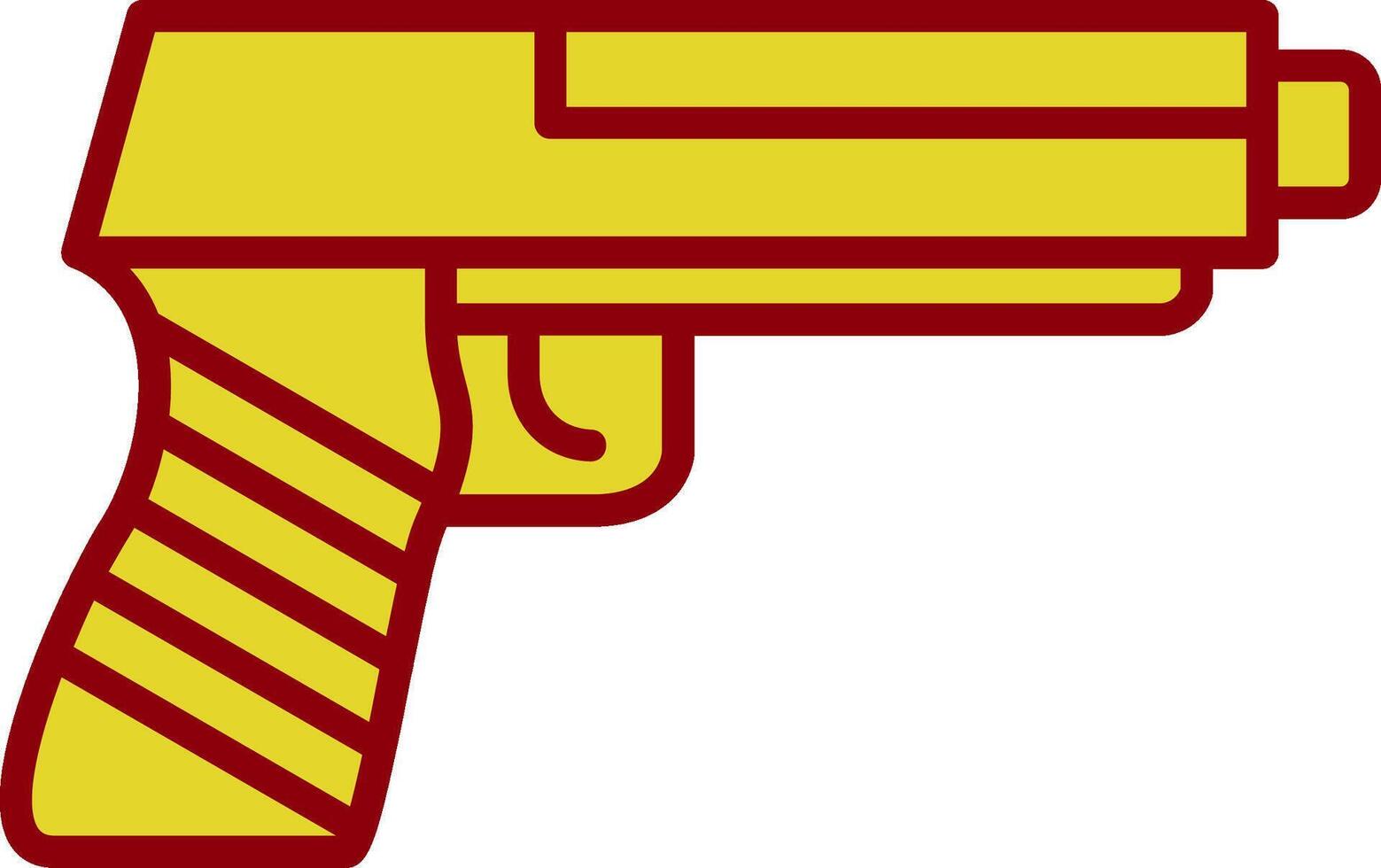 pistola Vintage ▾ icona design vettore
