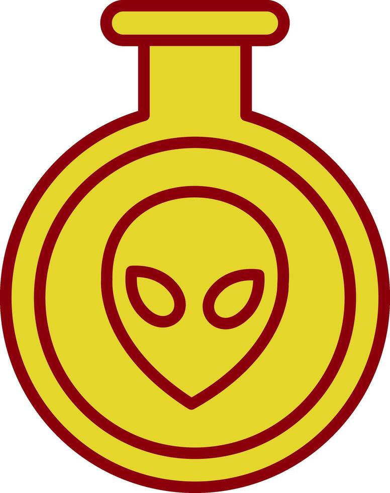 alieni Vintage ▾ icona design vettore