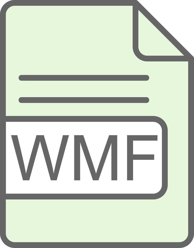 wmf file formato fillay icona design vettore