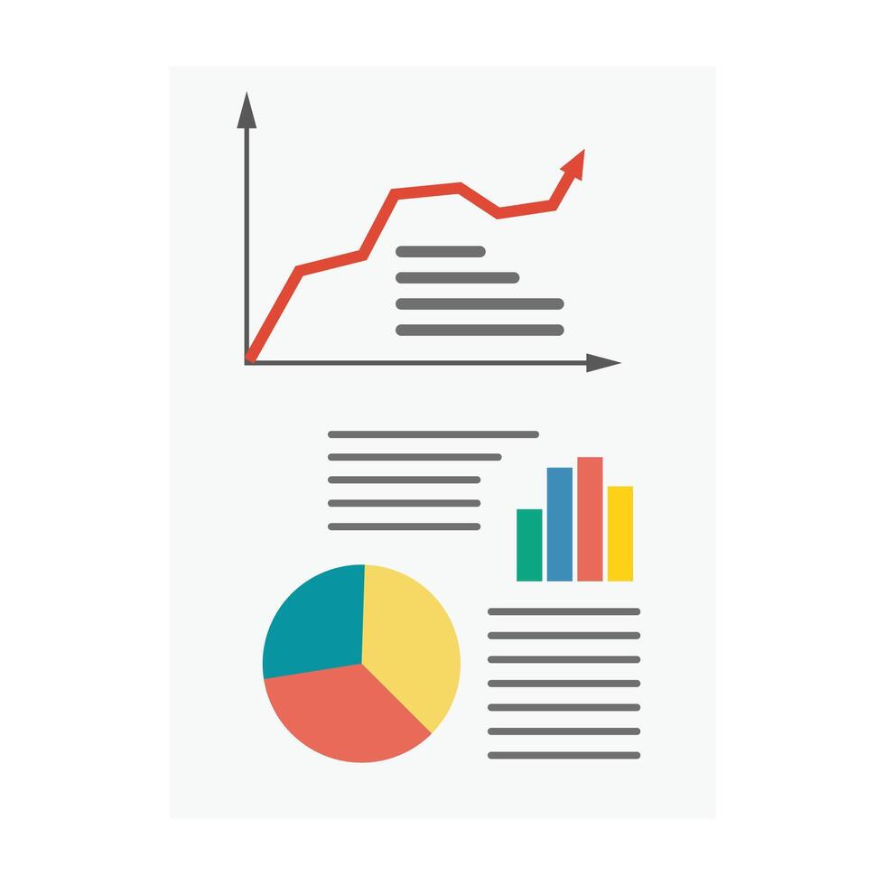 colorato Infografica elementi su bianca sfondo vettore