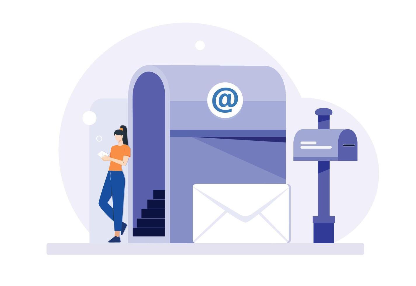 e-mail e messaggistica e-mail marketing campagna Lavorando processi nuovo e-mail Messaggio vettore
