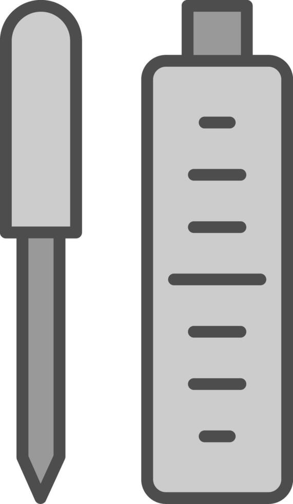 lucidalabbra linea pieno in scala di grigi icona design vettore