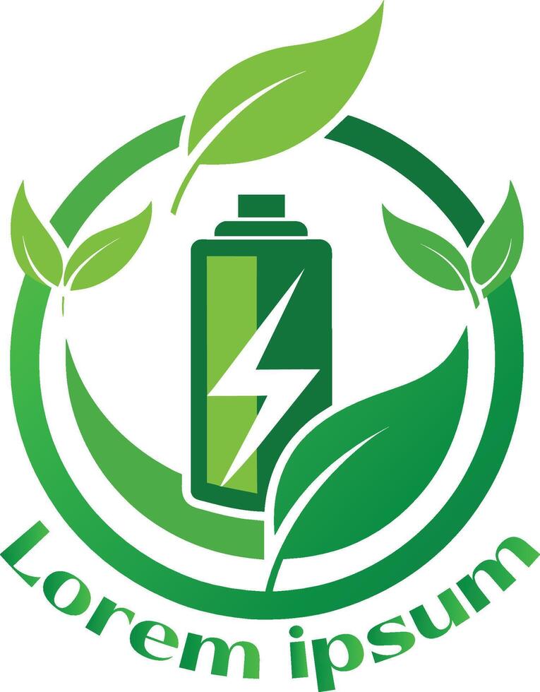 rinnovabile energia risorse logo ambiente amichevole energia risorse logo eco amichevole leggero logo vettore