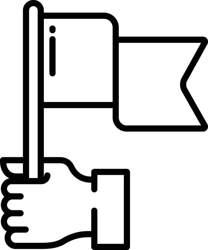 bandiera schema illustrazione vettore