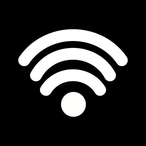 Icona di vettore di Wifi