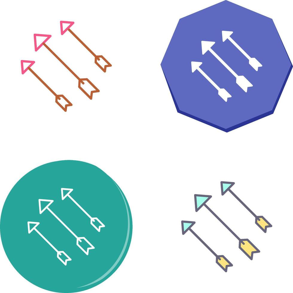 unico frecce icona design vettore